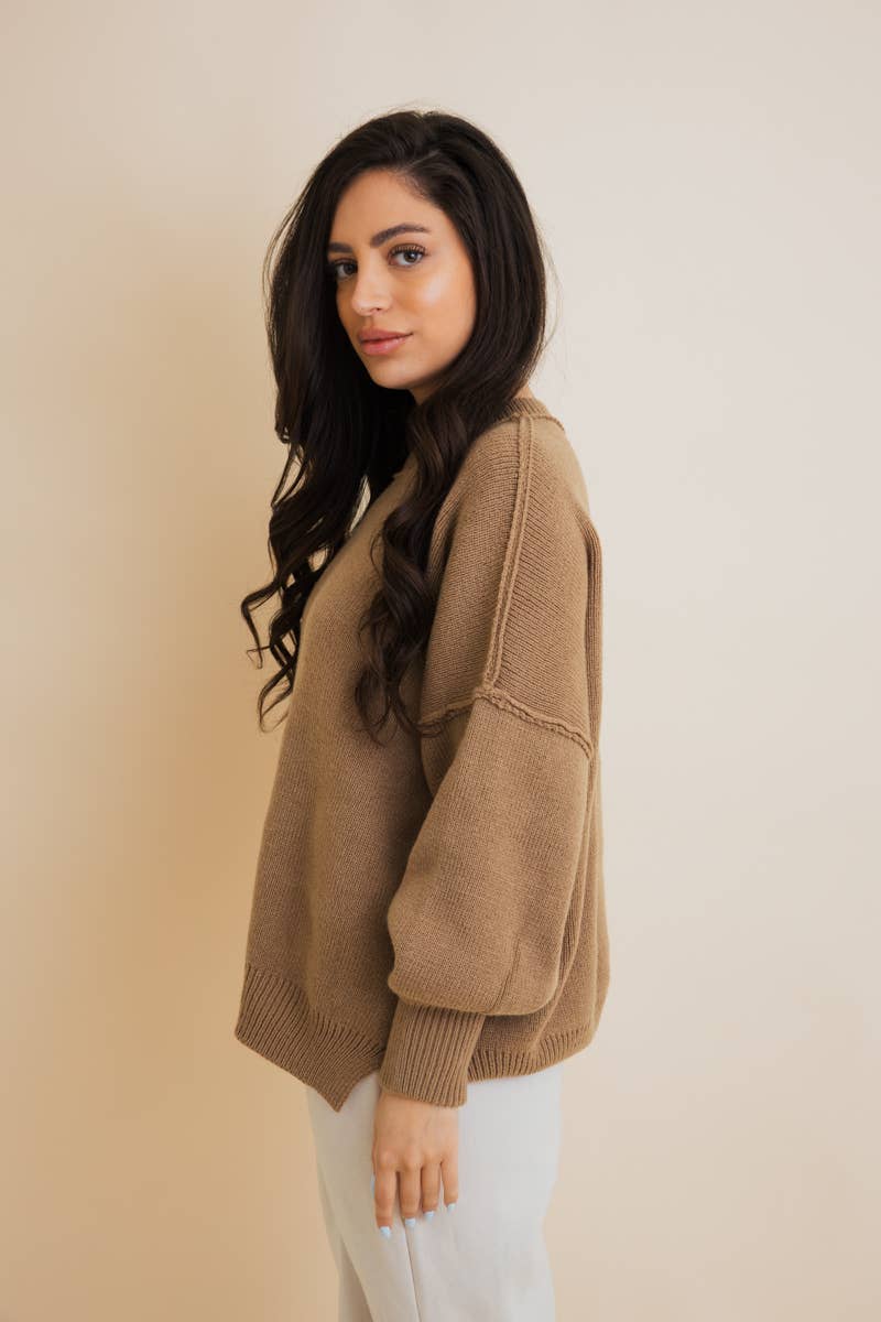 Cozy Oversized Pullover Sweater