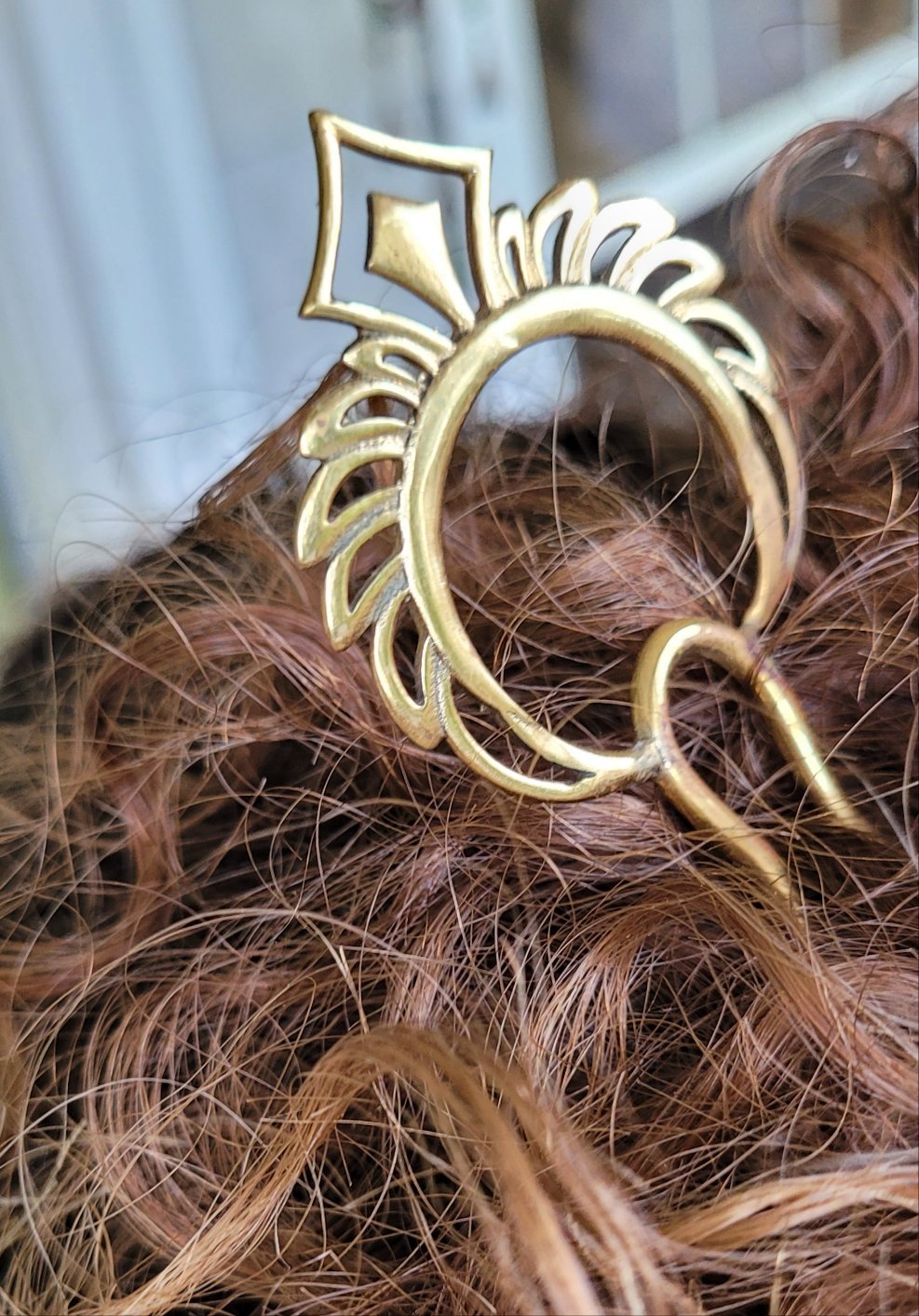Brass Hair Sticks