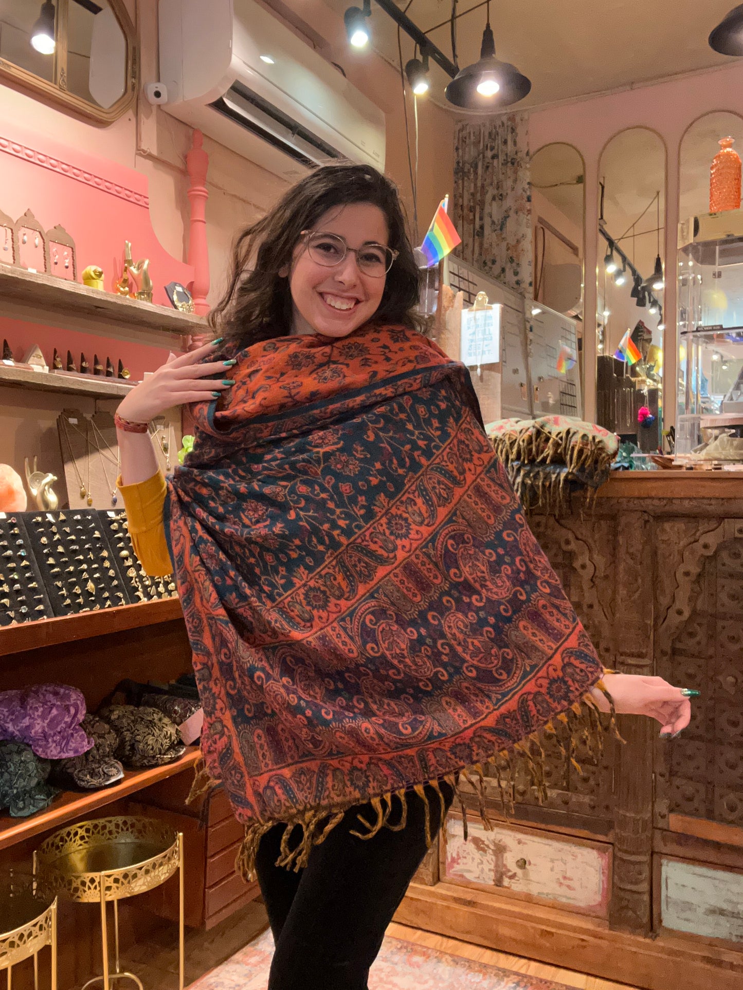 Oversized Woolen Scarf