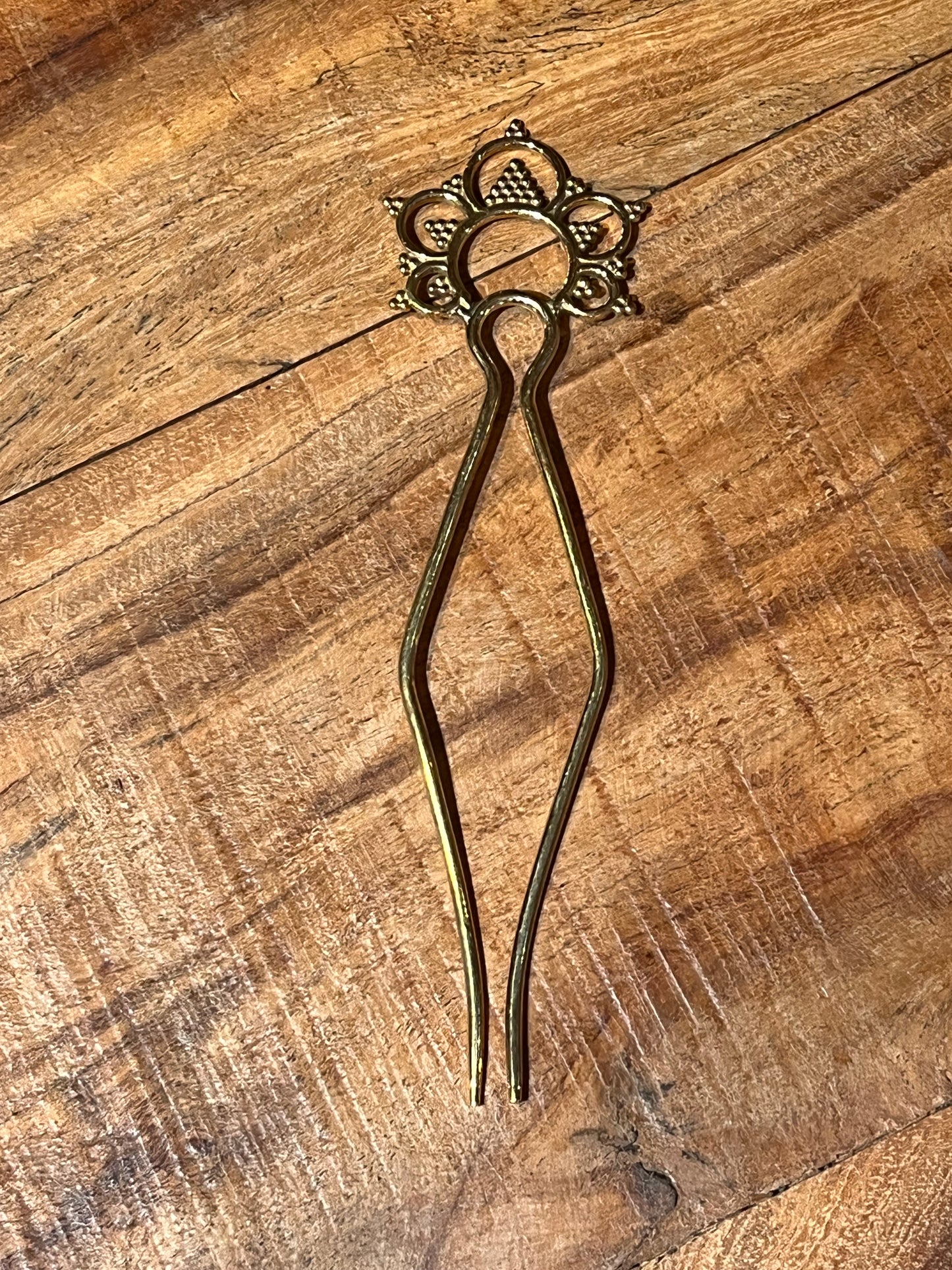 Brass Hair Sticks