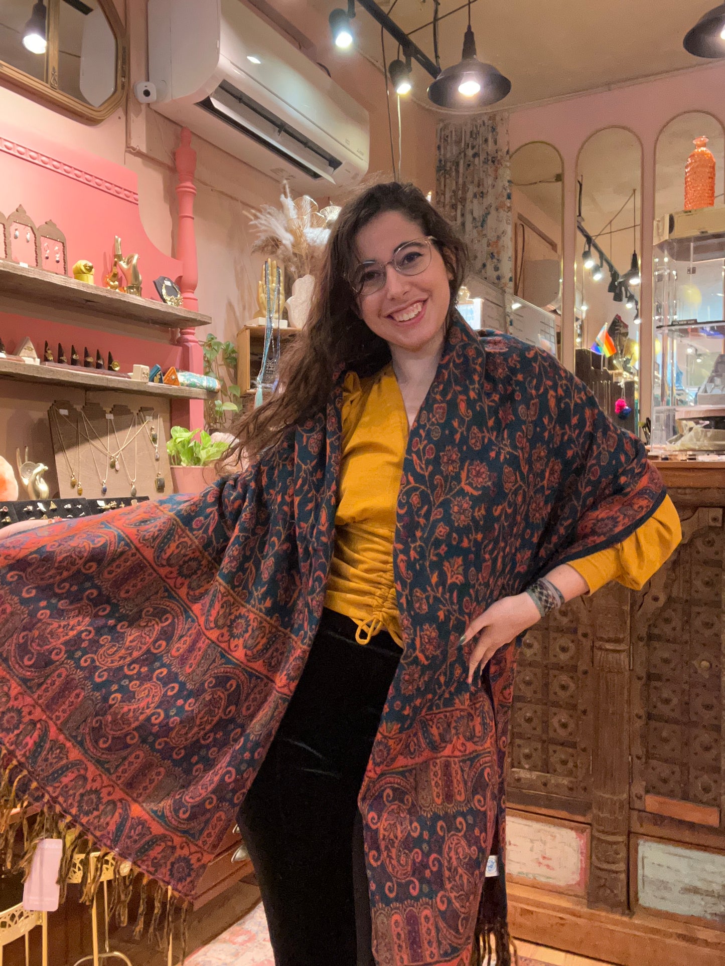 Oversized Woolen Scarf