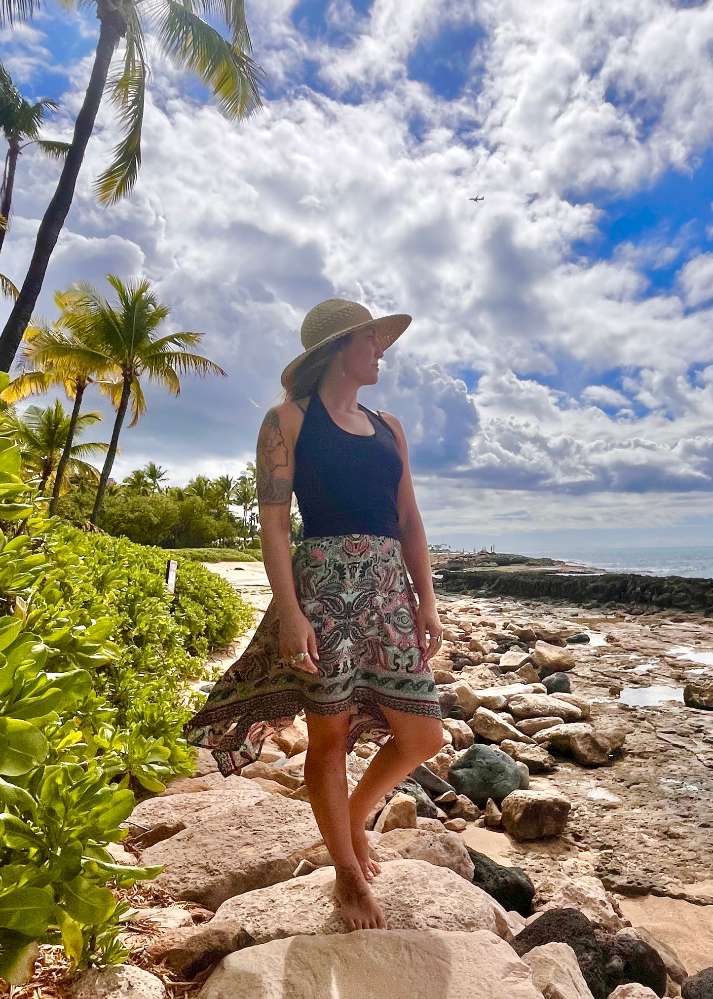 Multi-wear Escape and Explore Tunic Top
