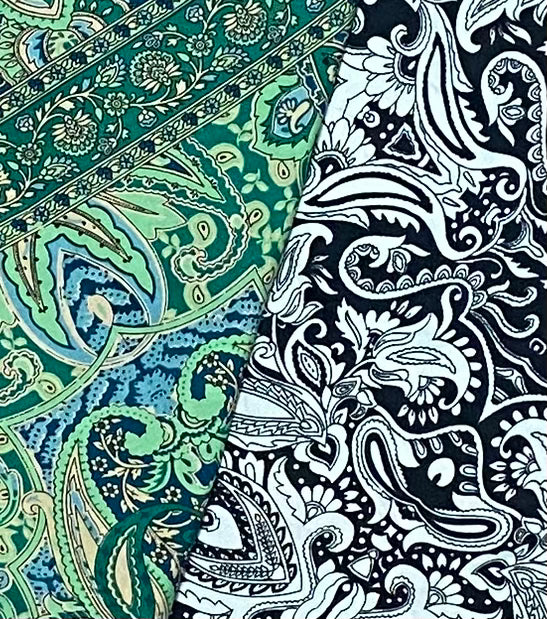 Reversible MINI Wrap Skirt, above knee