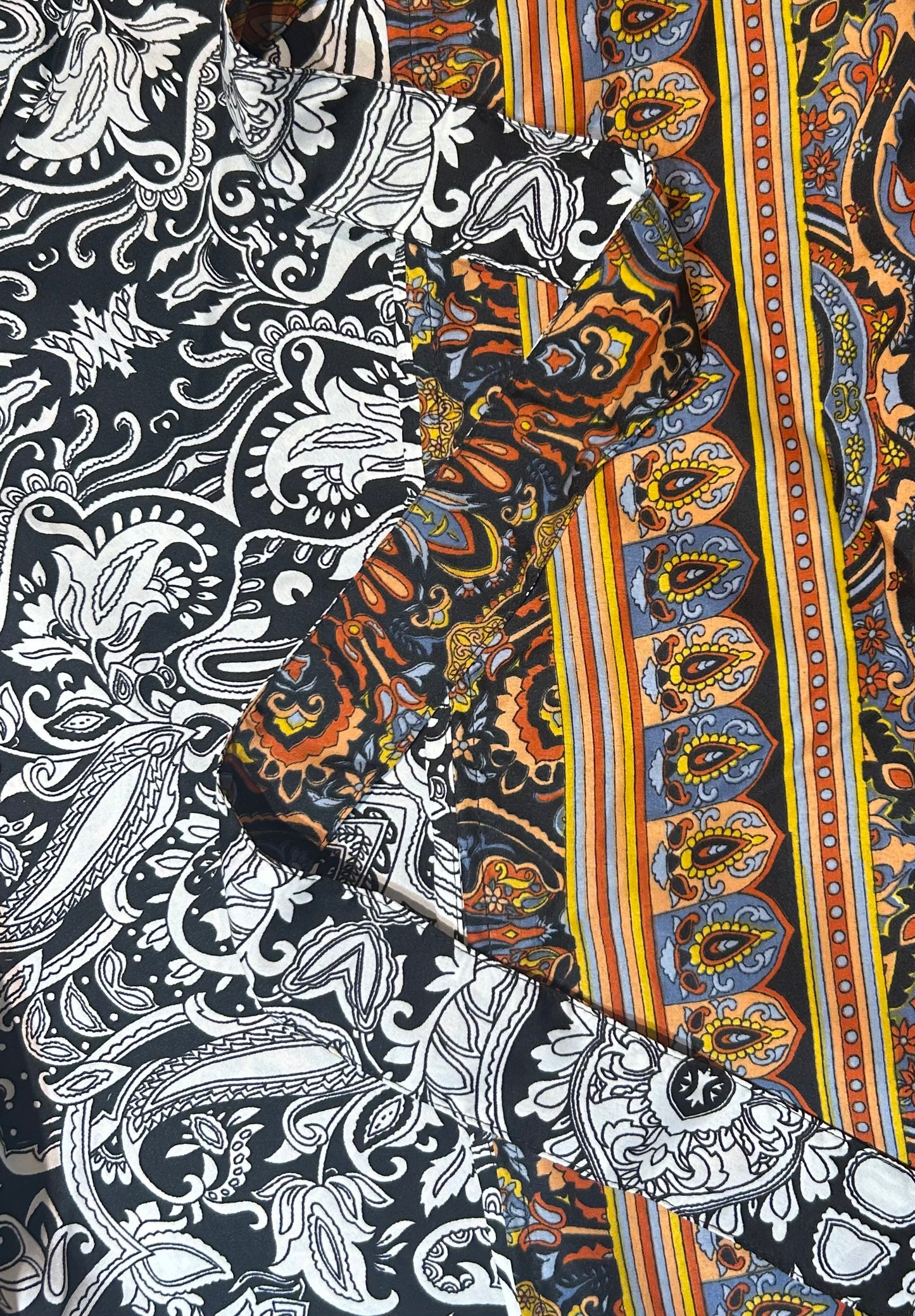 Reversible MAXI Wrap Skirt, ankle length