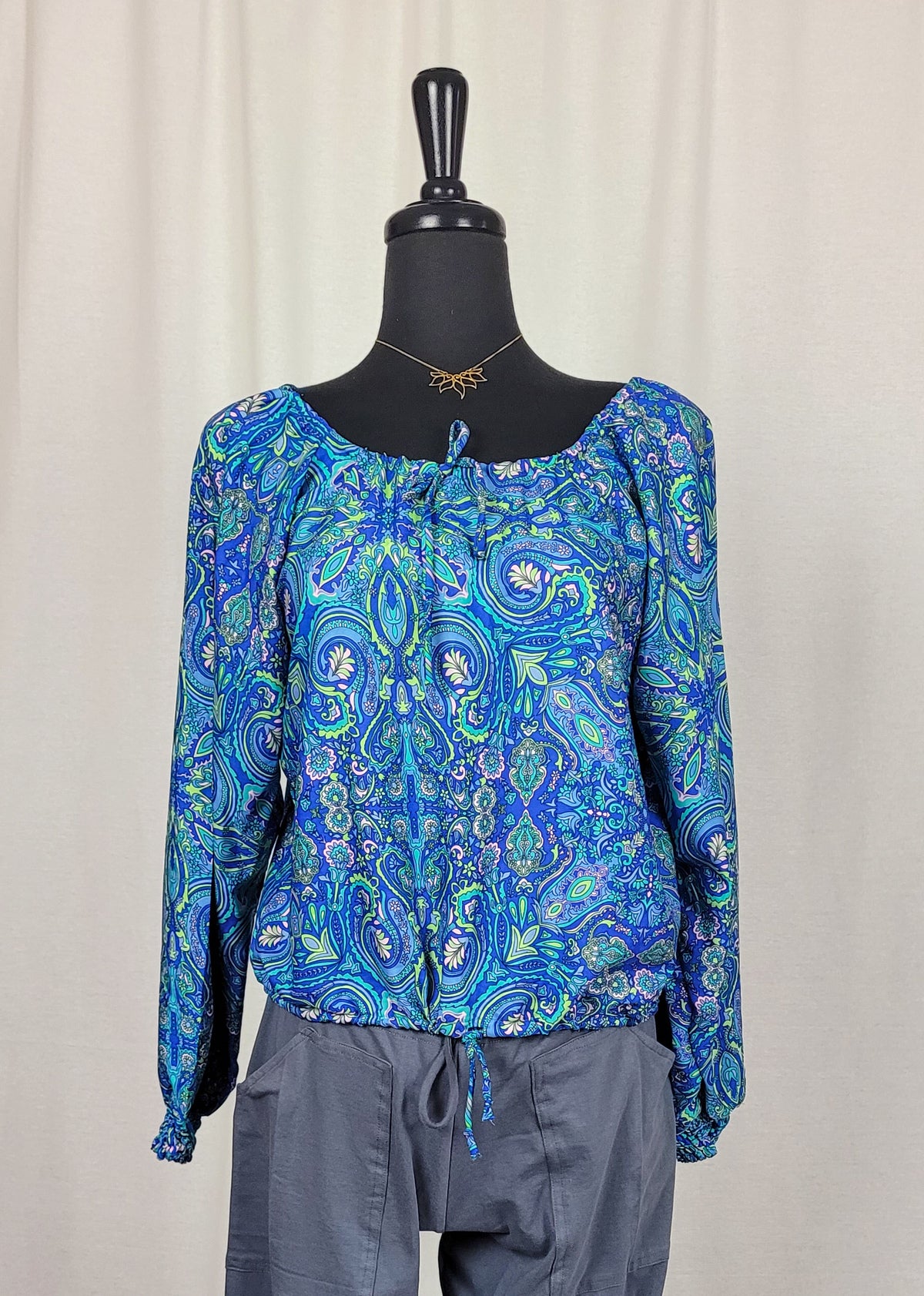 Drawstring Blouse- Crop or Not- Pattern