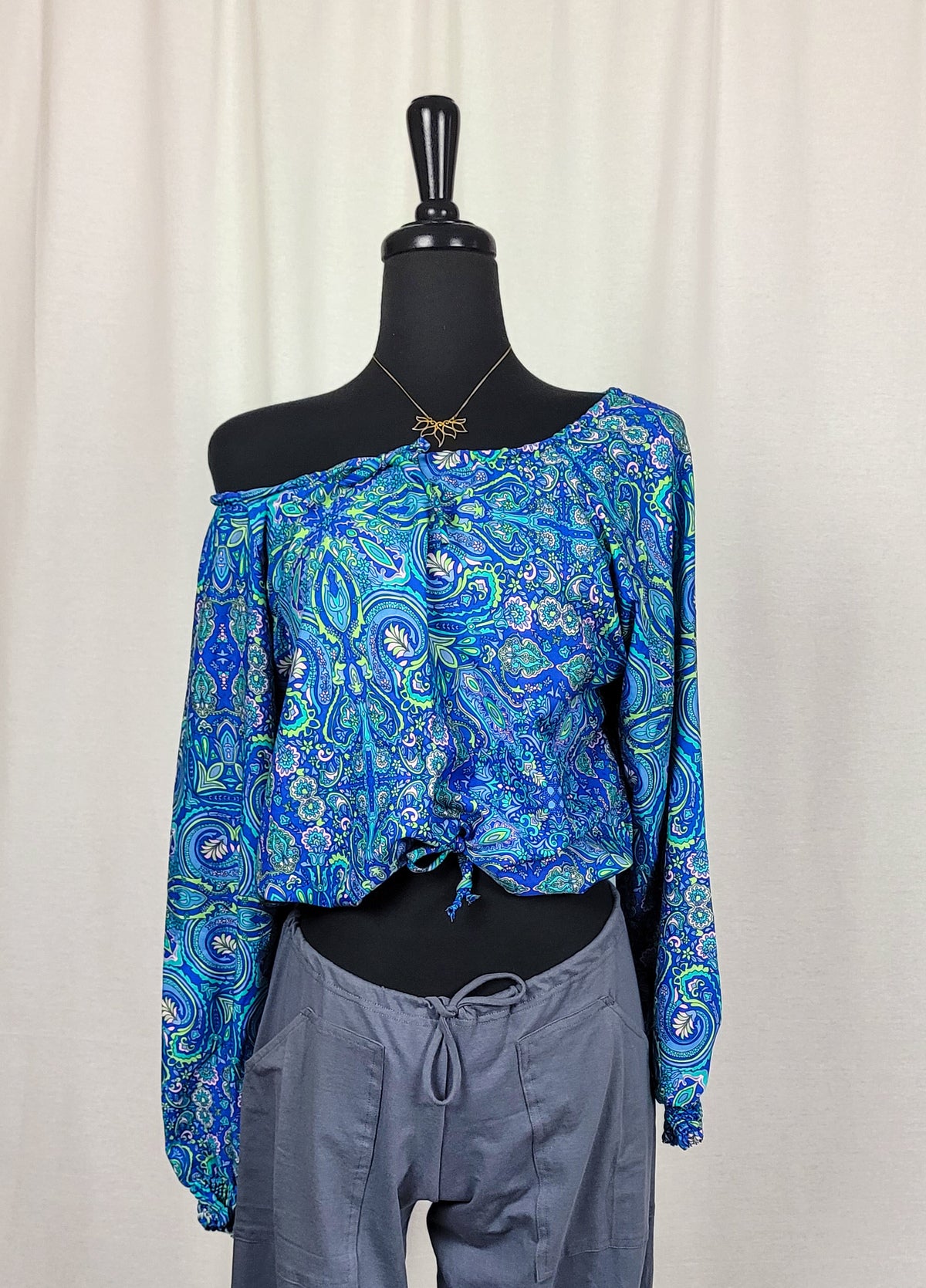 Drawstring Blouse- Crop or Not- Pattern