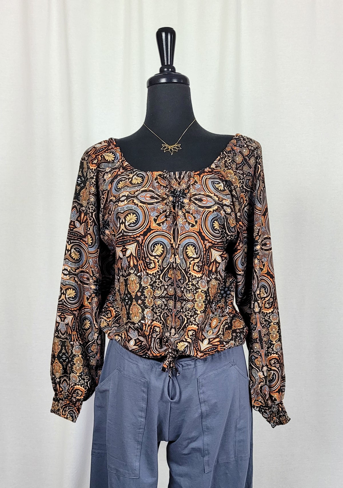 Drawstring Blouse- Crop or Not- Pattern