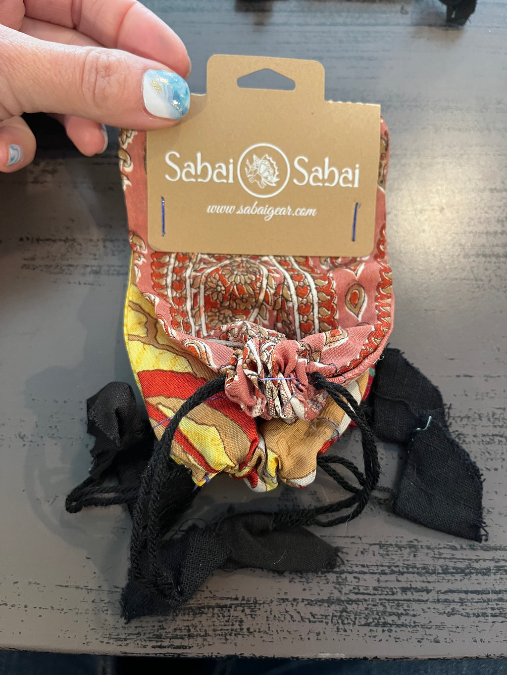 Set of 3 Silk Jewelry Bags