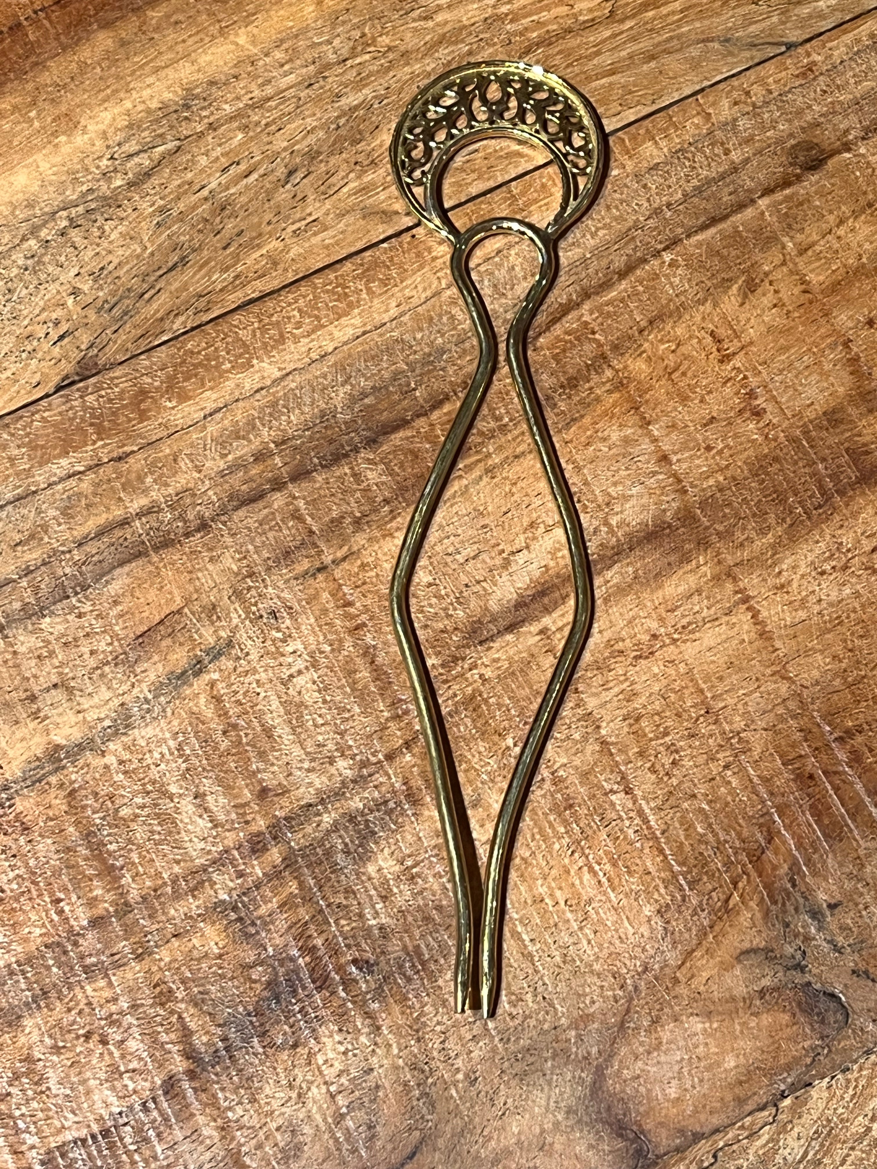 Brass Hair Sticks