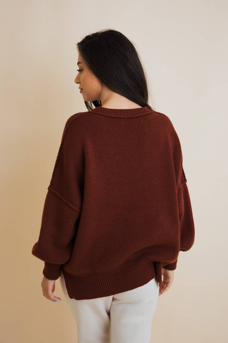 Cozy Oversized Pullover Sweater