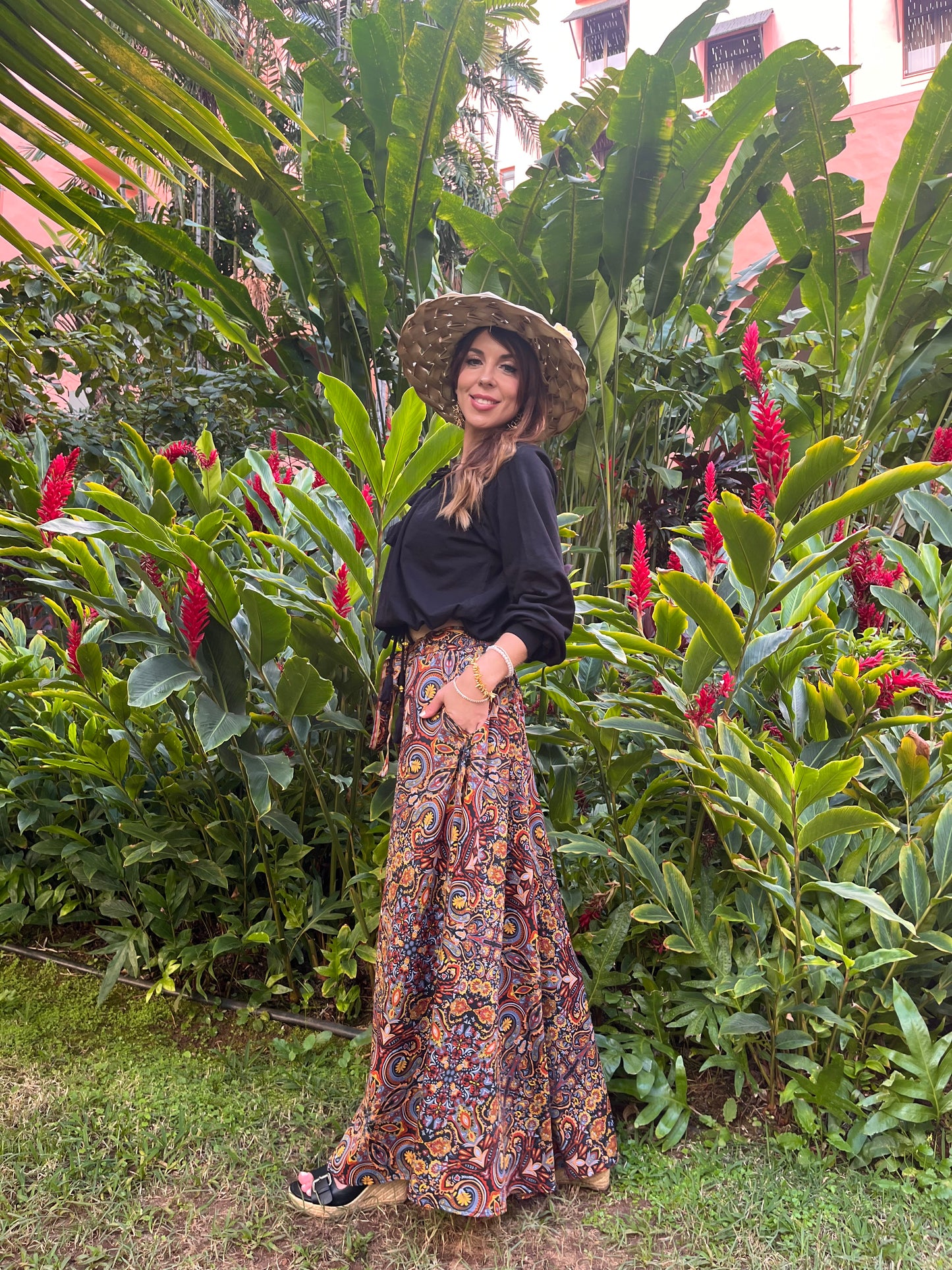 Wide Leg Boho Palazzo Pant Perfection