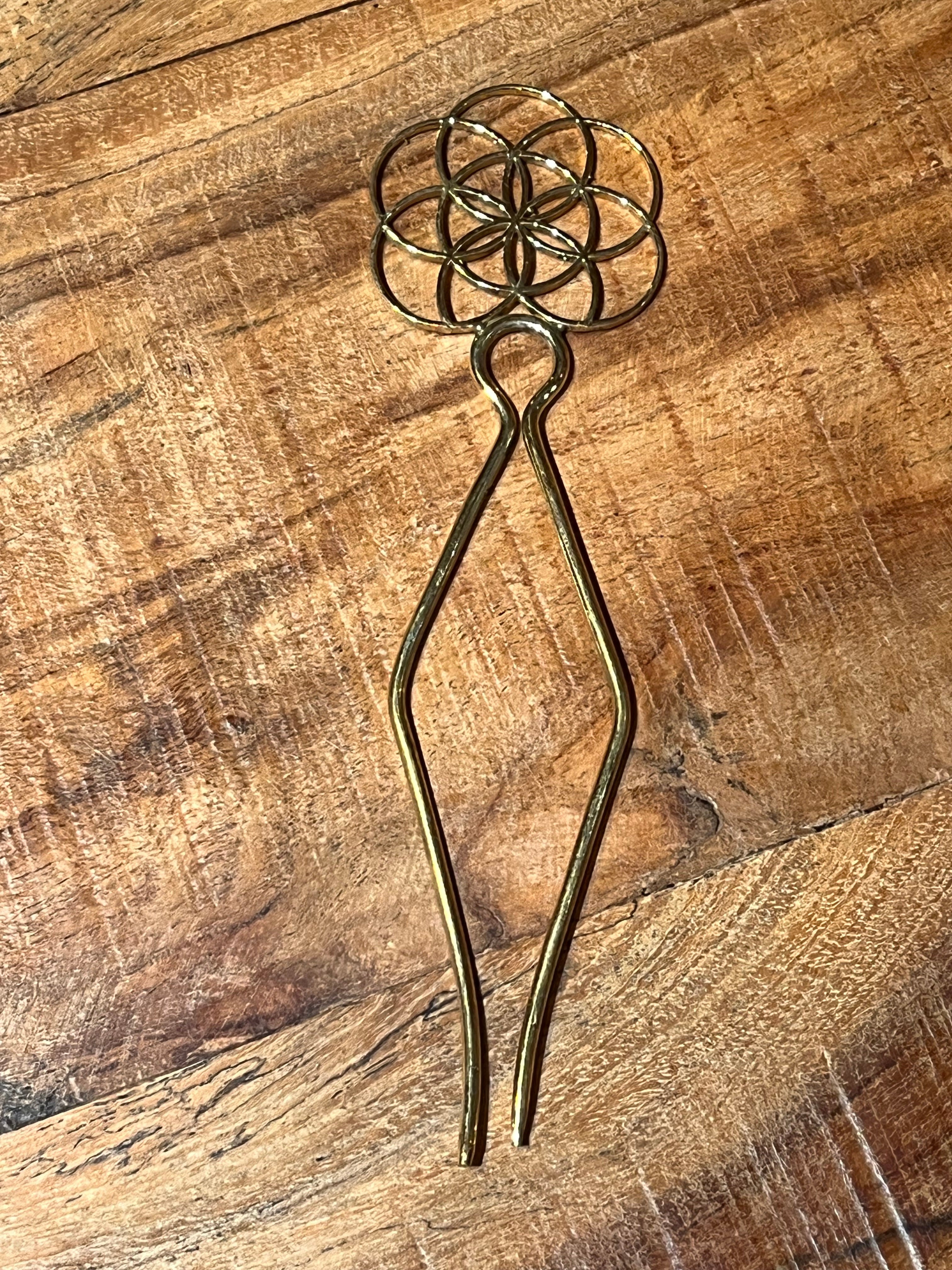 Brass Hair Sticks