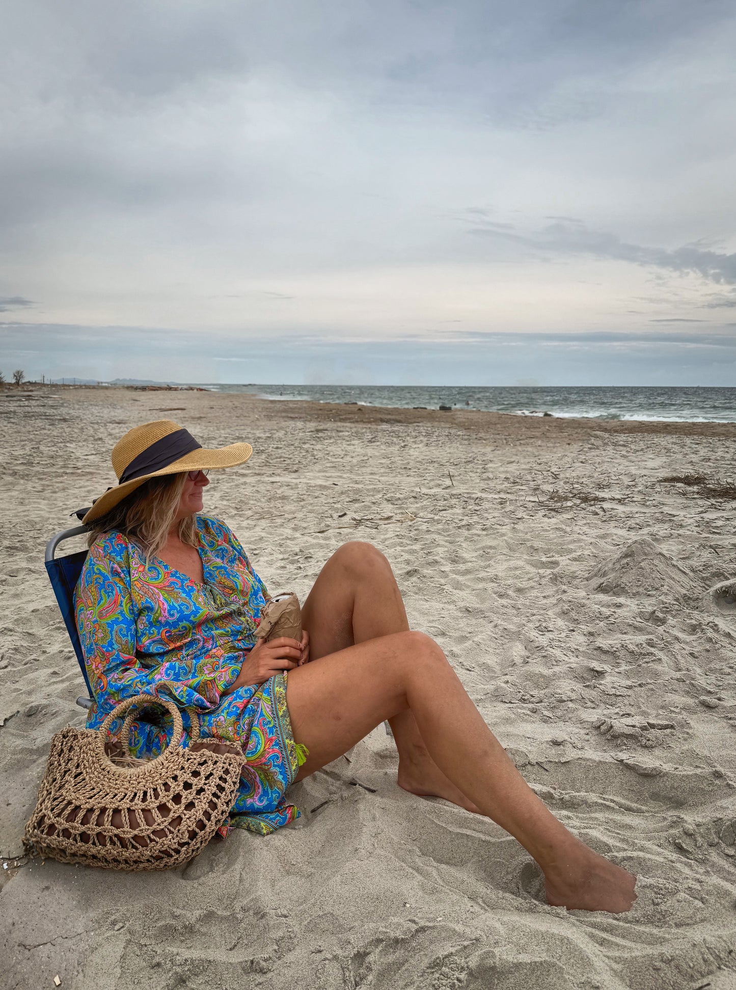 Duster Dress  ~ Indigo Collection