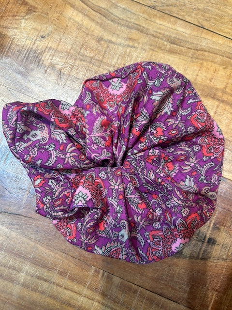 Oversized Silk Scrunchy