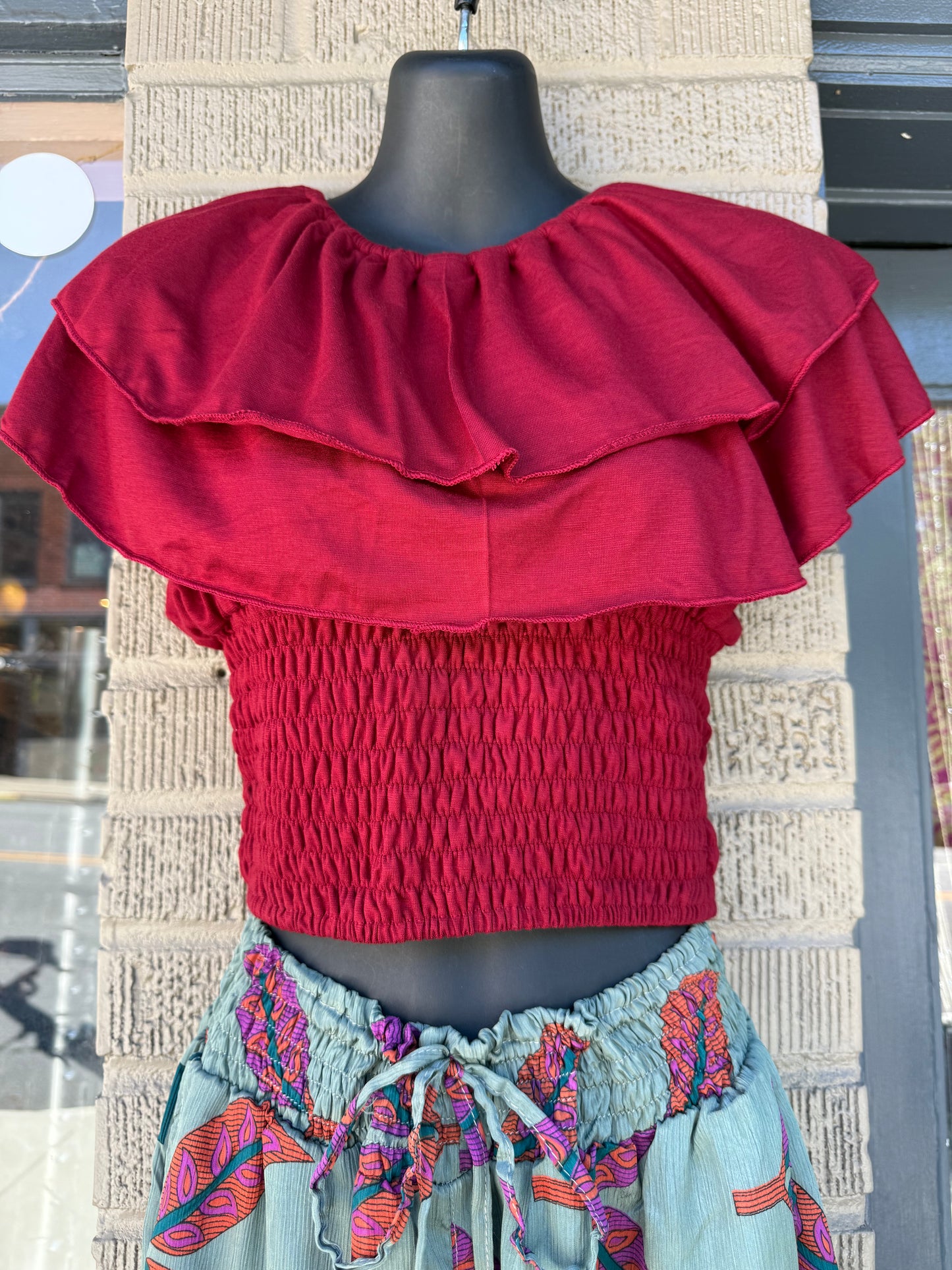 Ruffle top