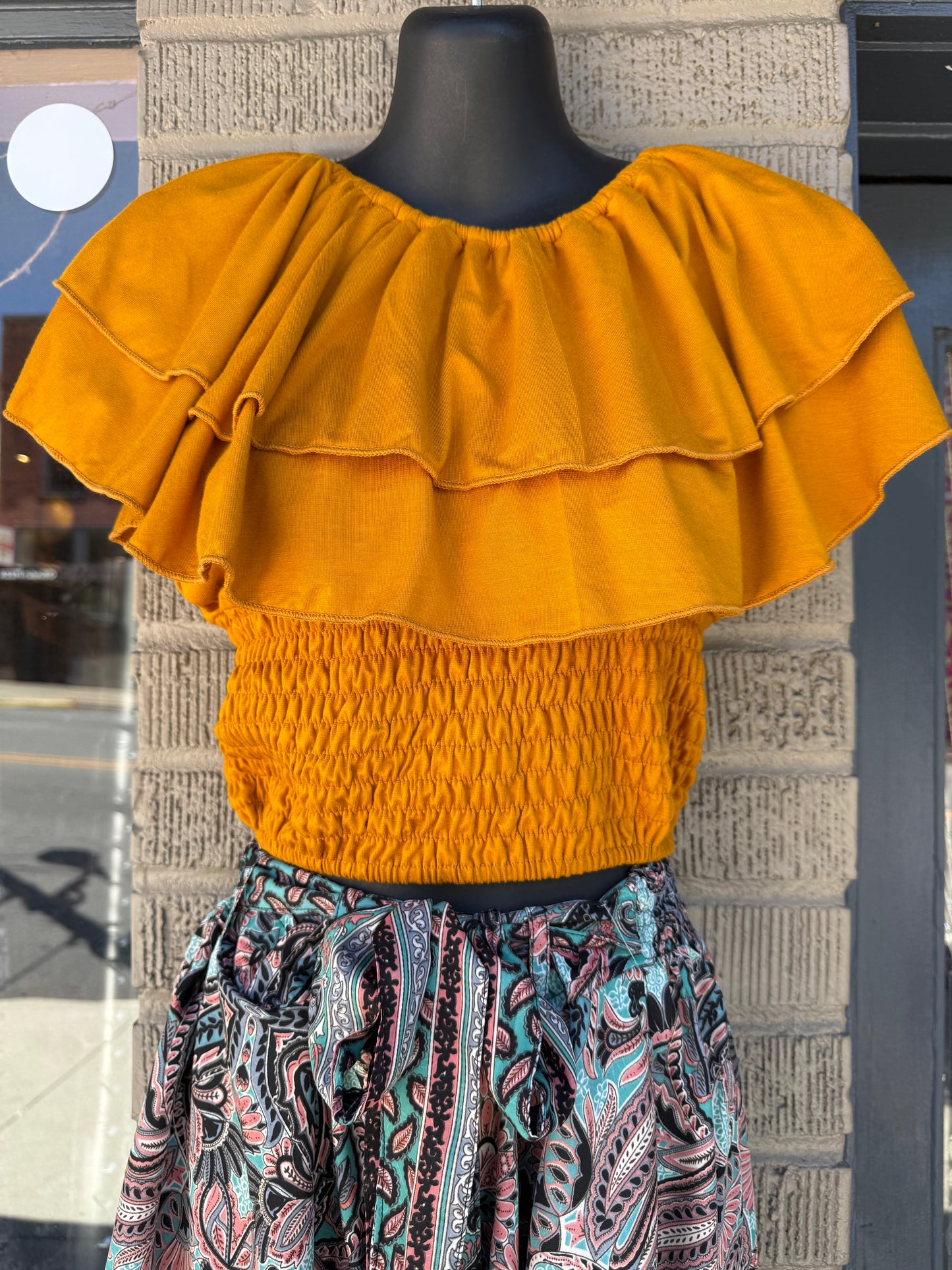 Ruffle top