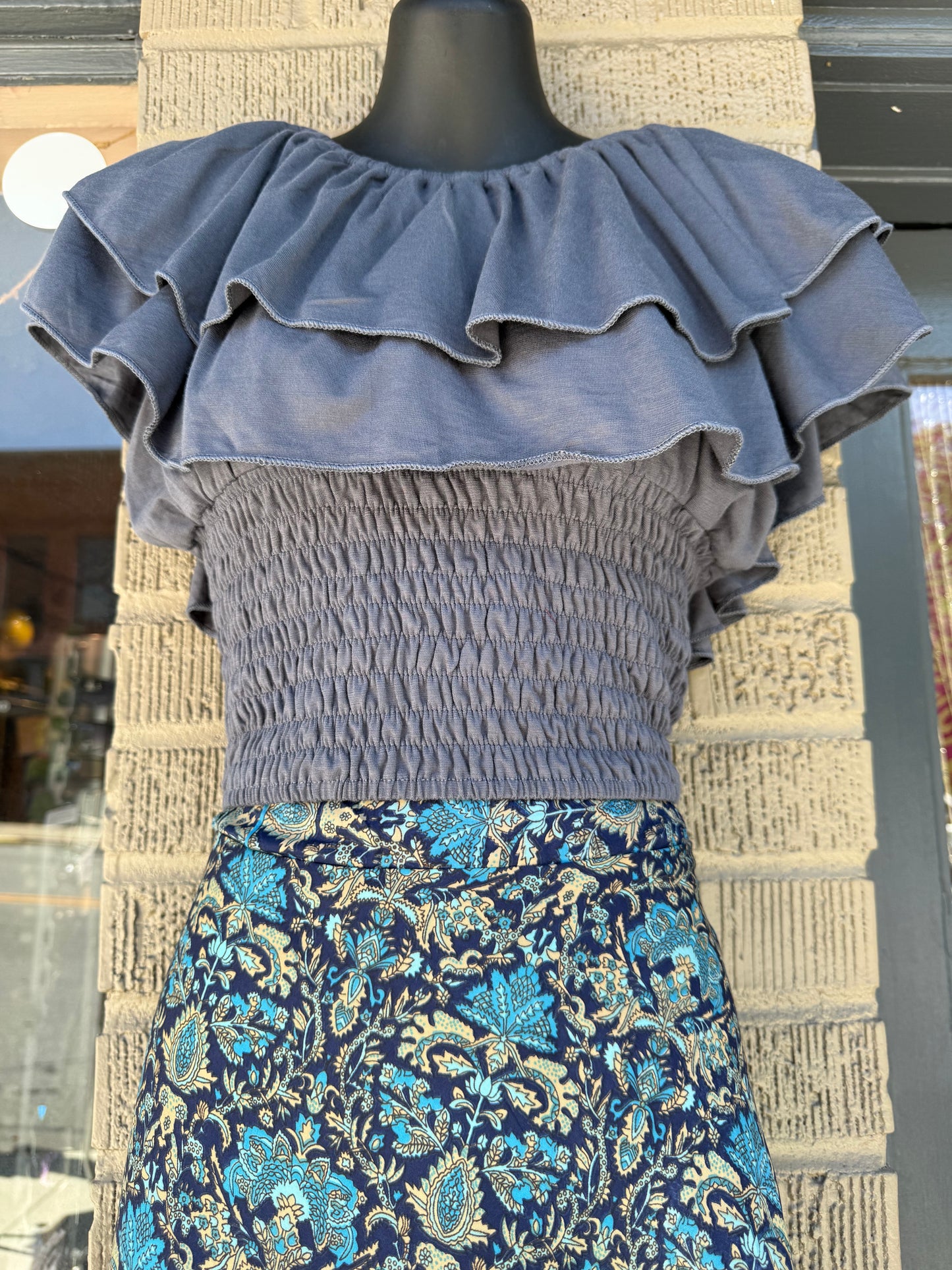 Ruffle top
