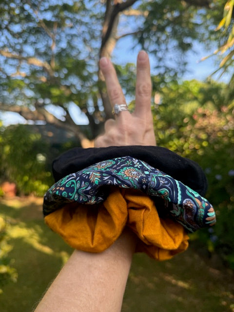 Oversized Silk Scrunchy