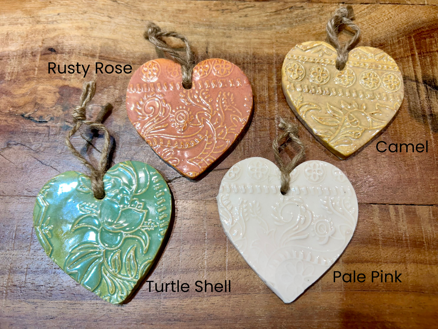 Handmade Pottery Ornaments