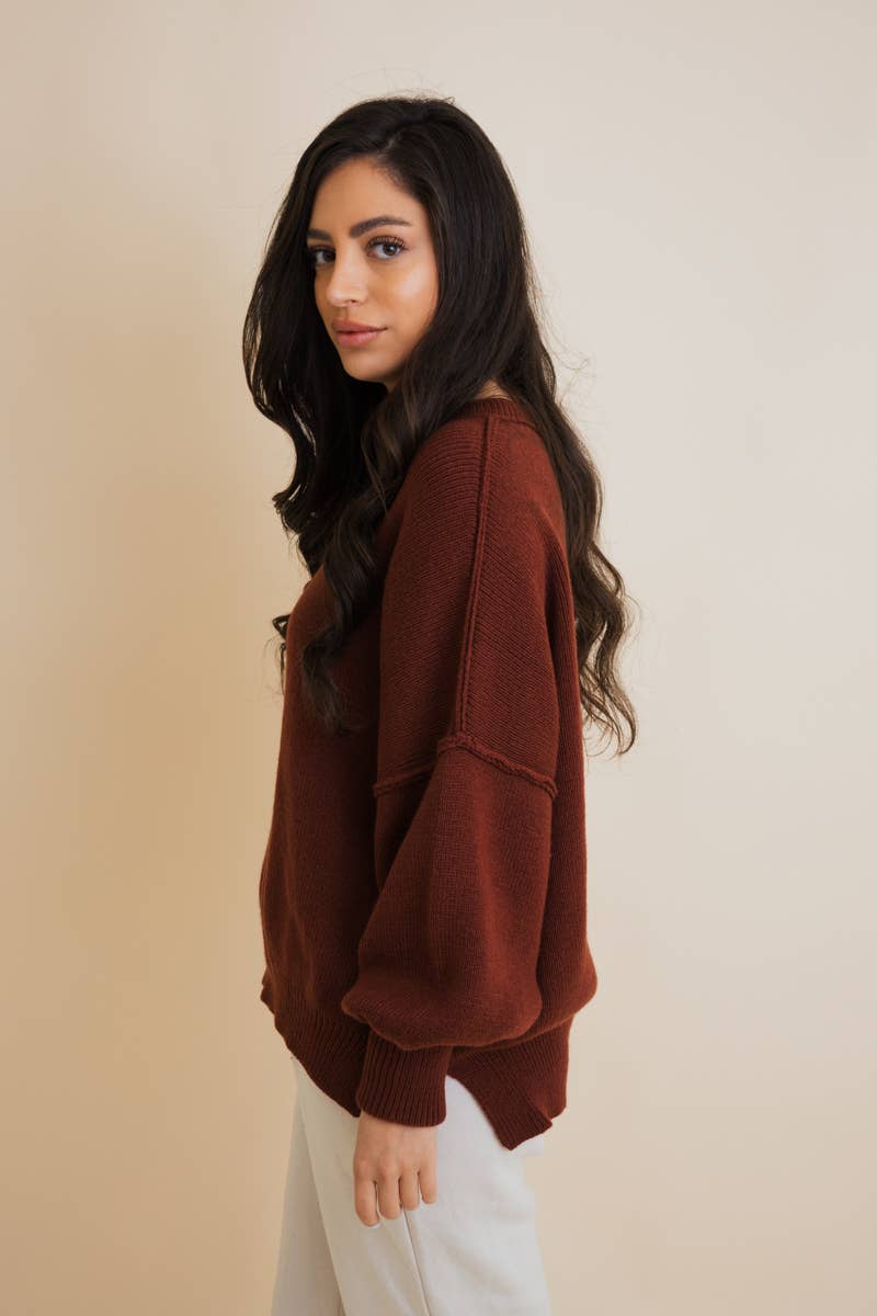 Cozy Oversized Pullover Sweater