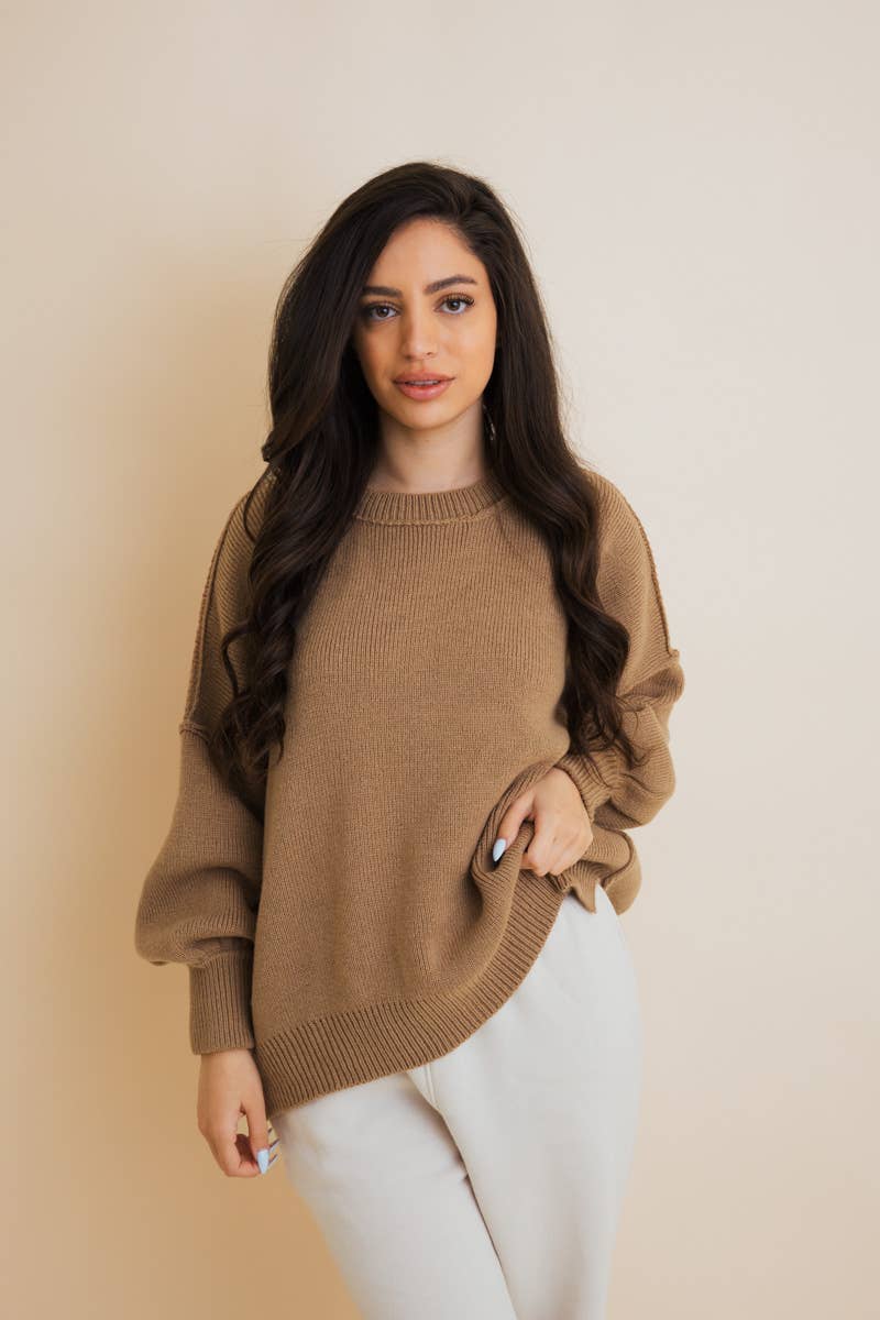 Cozy Oversized Pullover Sweater