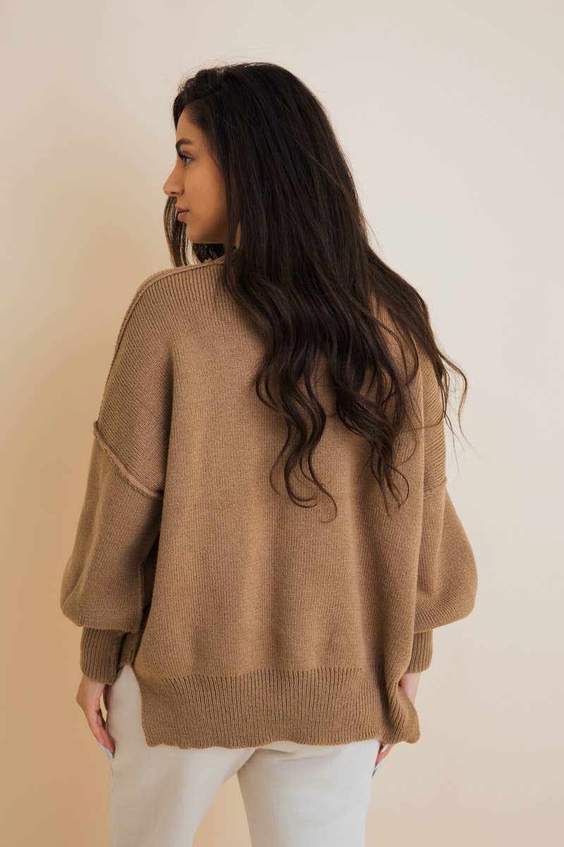 Cozy Oversized Pullover Sweater
