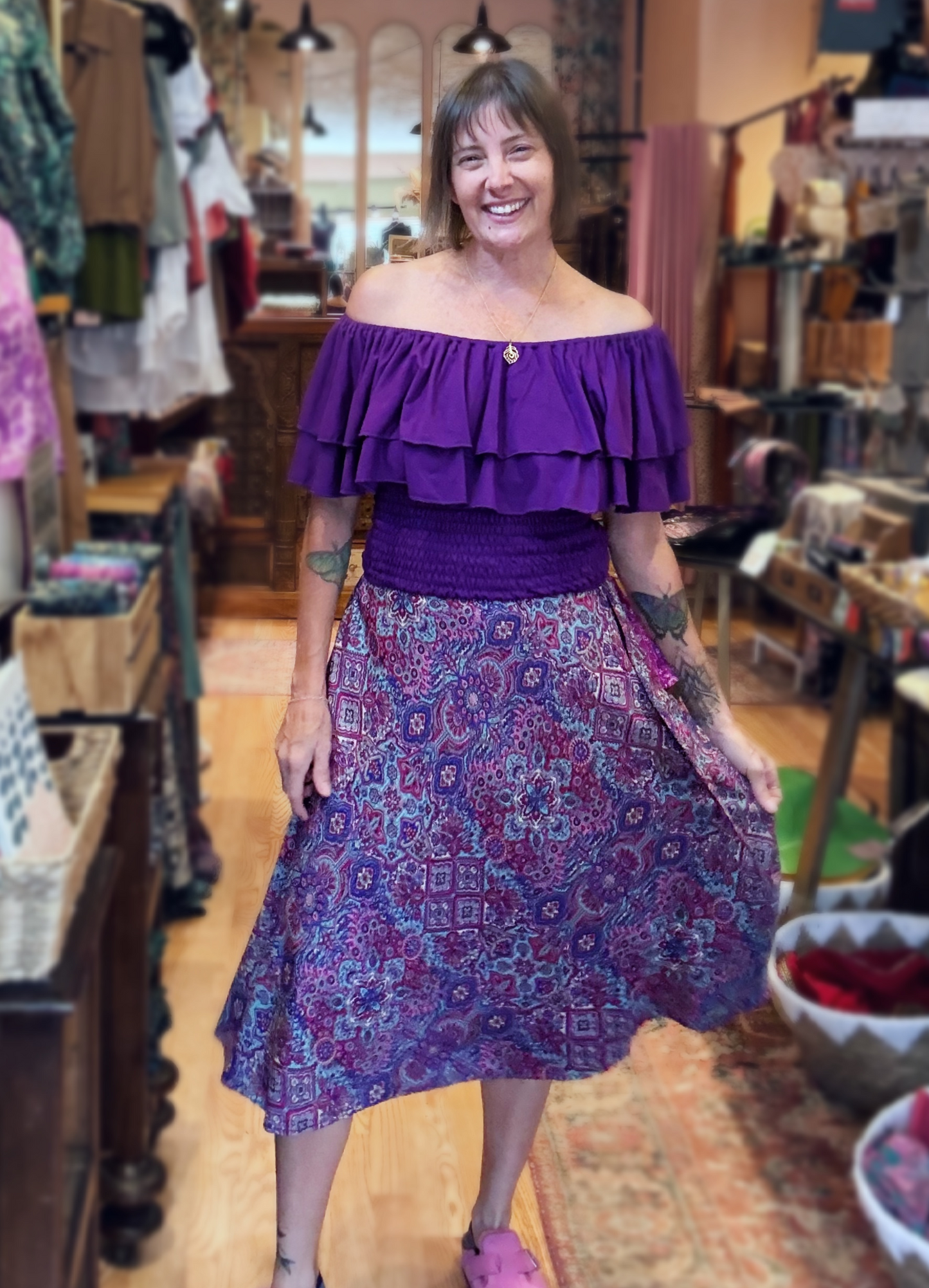Ruffle top