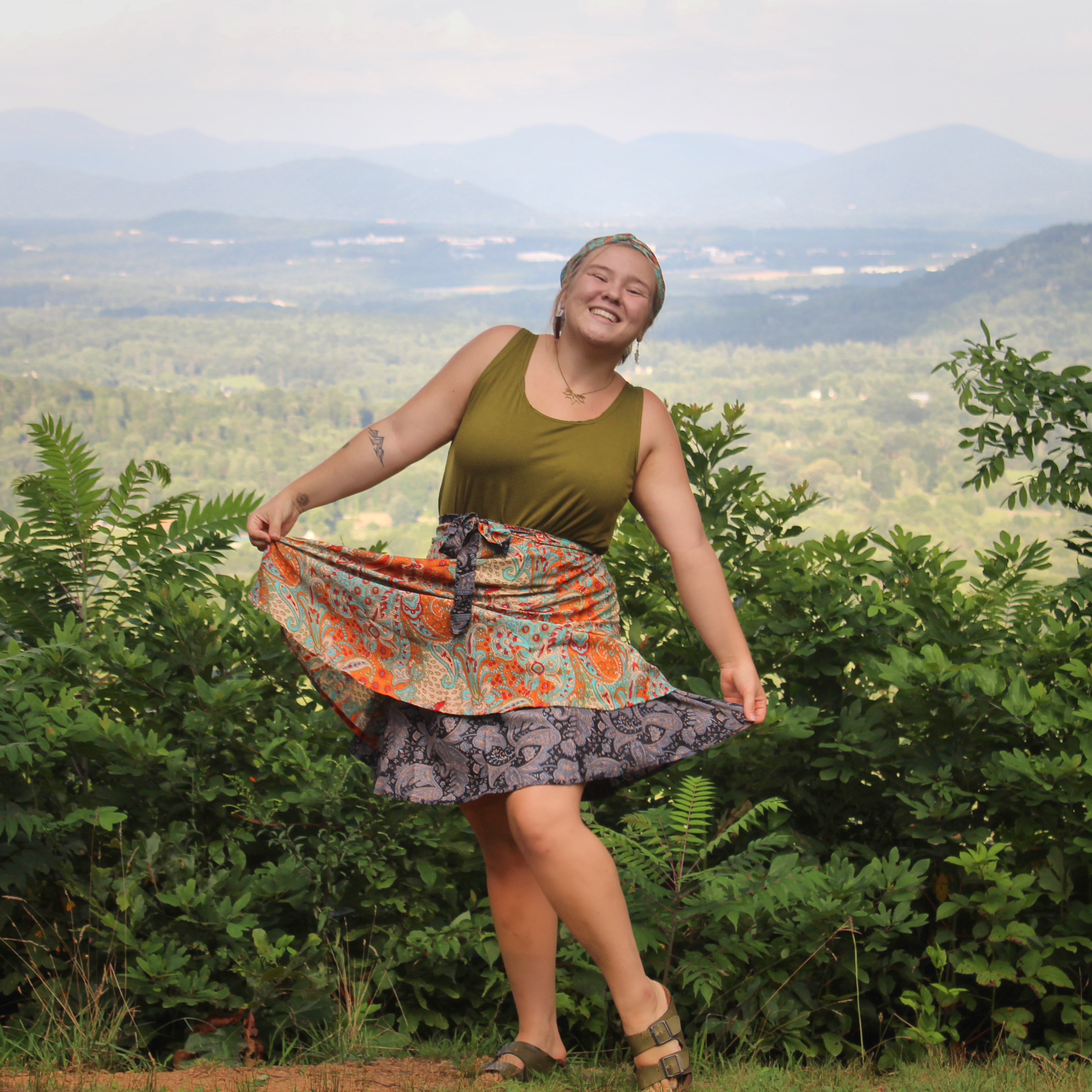 Phoenix KNEE HIGH Wrap Skirt